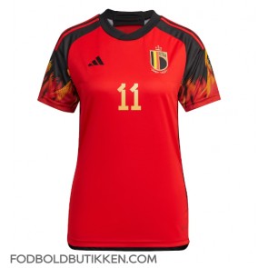 Belgien Yannick Carrasco #11 Hjemmebanetrøje Dame VM 2022 Kortærmet